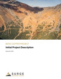 First page of Initial Project Description and Engagement Plan